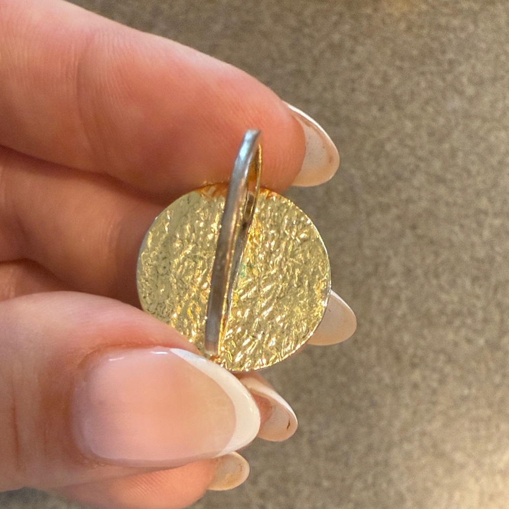 Gorjana Gold Textured Statement Ring - image 3